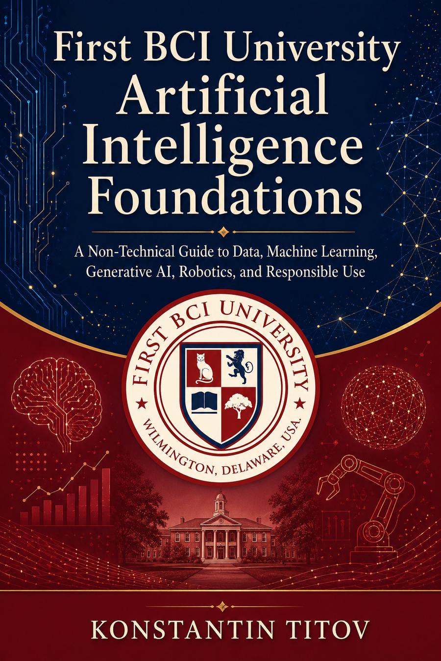 Cover of First BCI University Artificial Intelligence Foundations